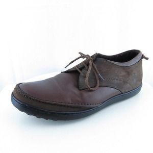 Sail Lakers Men Sneaker Shoes Brown Leather Lace Up Size 42‎ Medium (D, M)